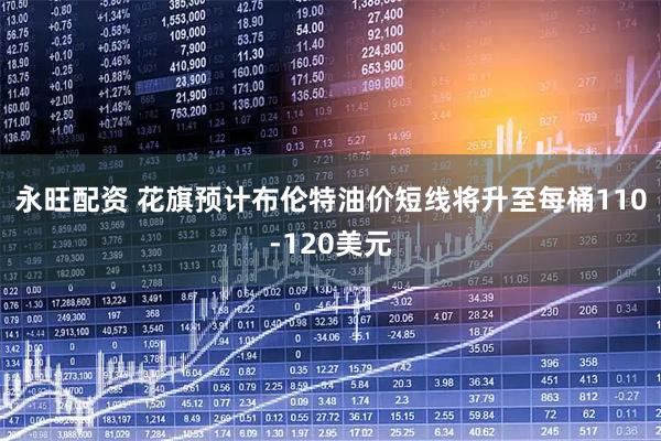 永旺配资 花旗预计布伦特油价短线将升至每桶110-120美元