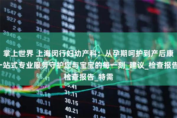 掌上世界 上海闵行妇幼产科:从孕期呵护到产后康复,一站式专业服务守护您与宝宝的每一刻_建议_检查报告_特需